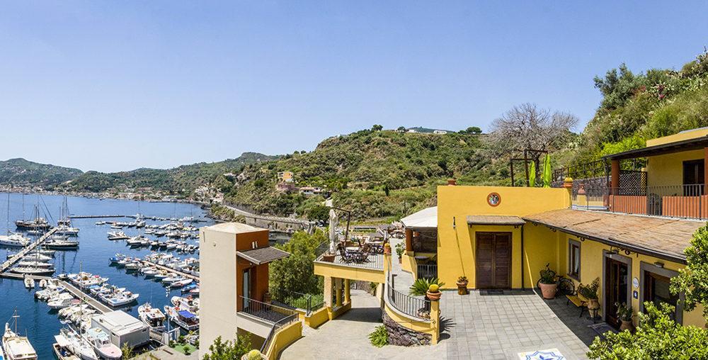 Hotel A Pinnata Lipari  Eksteriør bilde